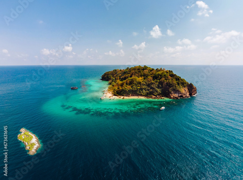 Aerial View Photography of Island