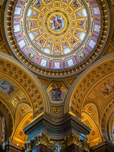 The St. Stephen s Basilica in Budapest