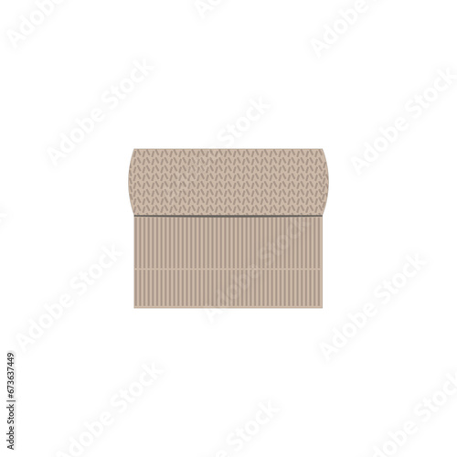 a compression bandage isolated on white background. medical use