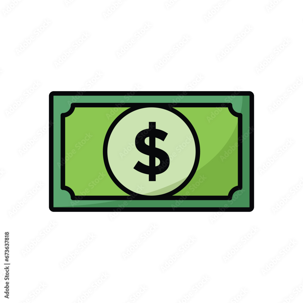 money icon vector design template simple and clean money icon vector design template simple and clean