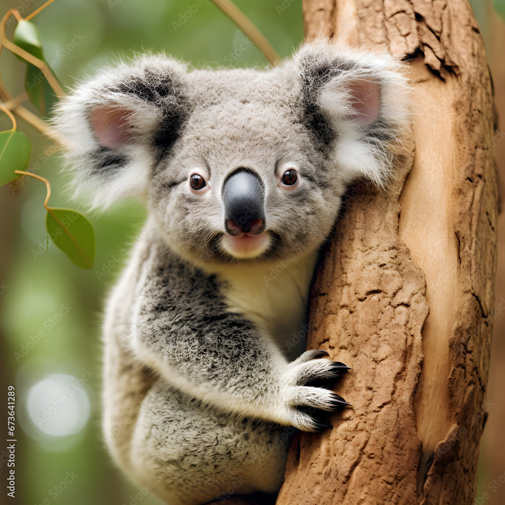 Fototapeta premium koala in a tree