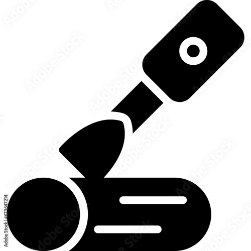 Wood Carving Icon