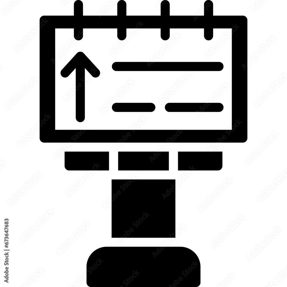 Sign board Icon Sign board Icon