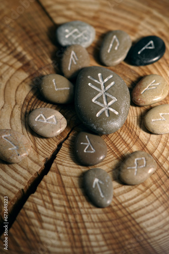 runic talisman runescript surrounded by runes
