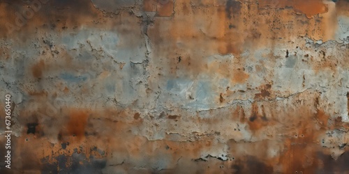 Rusted steel surface texture, showcasing weathered patterns and aged character