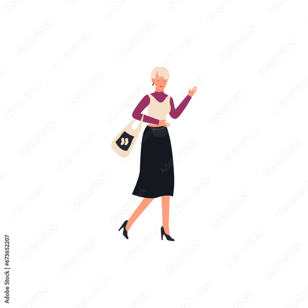 set of beautiful woman poses girl