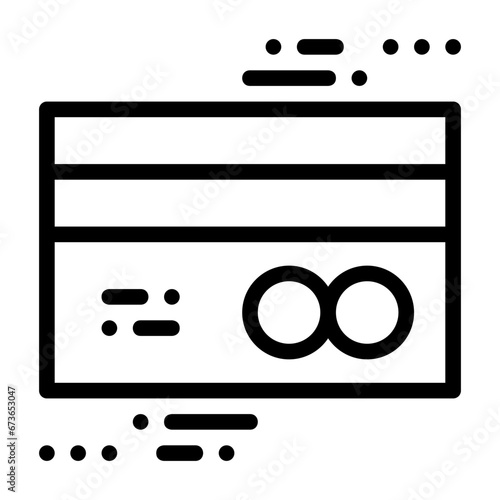 A debit card icon representing a payment or transaction method