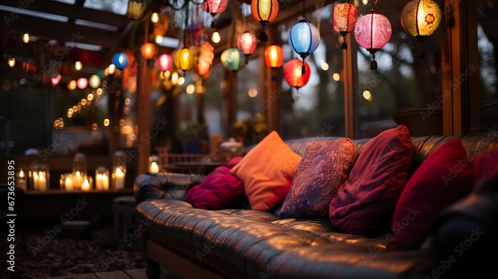 sofa in the night sofa in the night