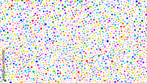 abstract colorful background with circles