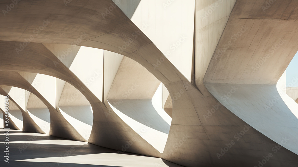 Obraz premium abstract of modern architecture background, concrete wall textured background