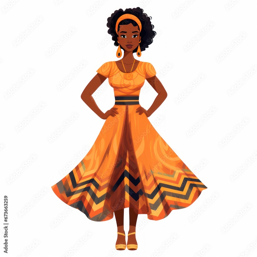 Fototapeta premium Chitenge Kitenge icon 