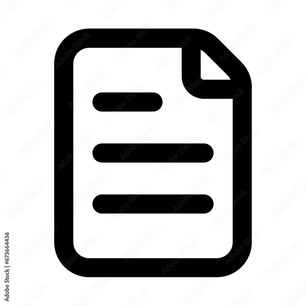 paper line icon paper line icon