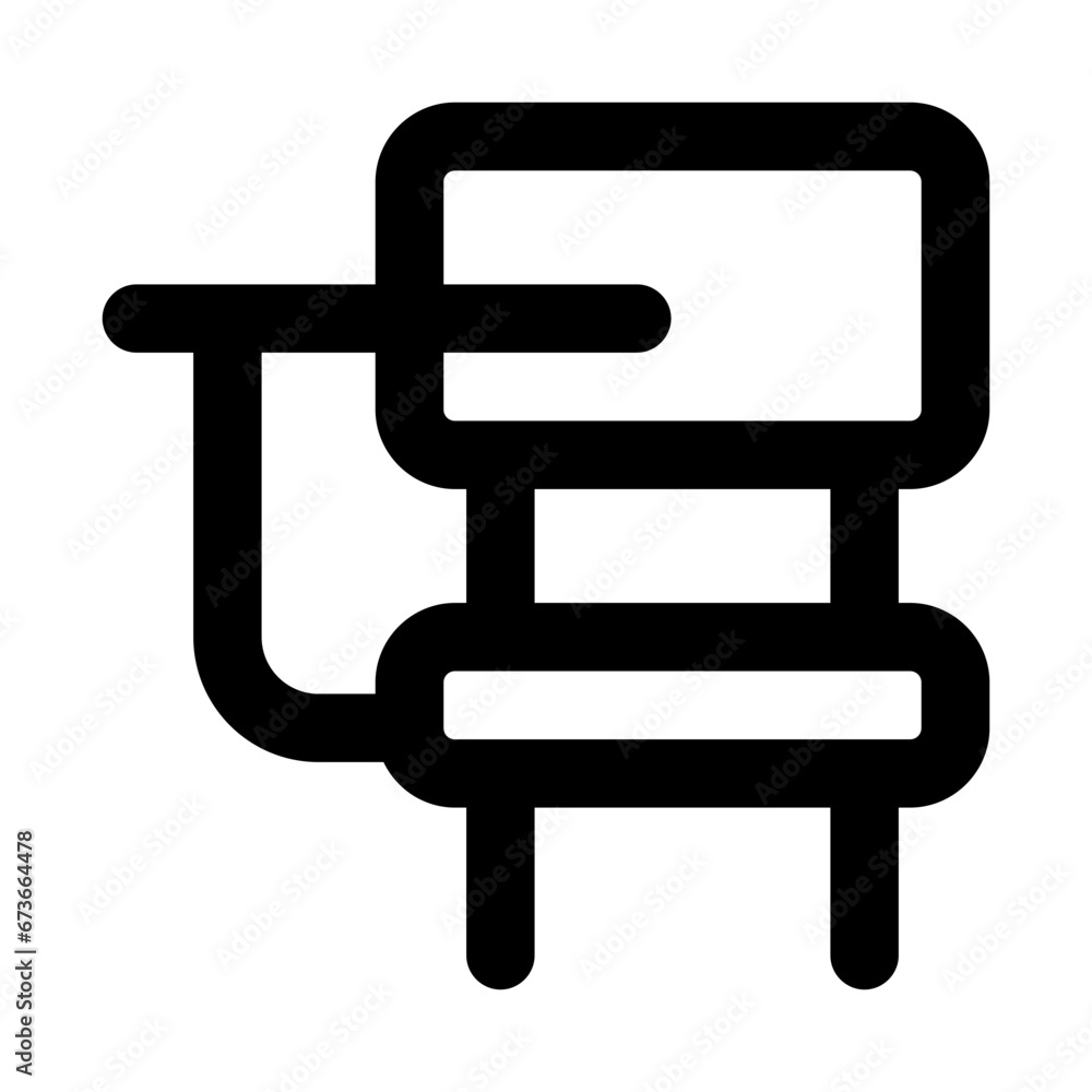 chair line icon chair line icon
