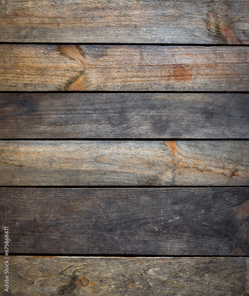Old rustic wood panel. Background wallpaper