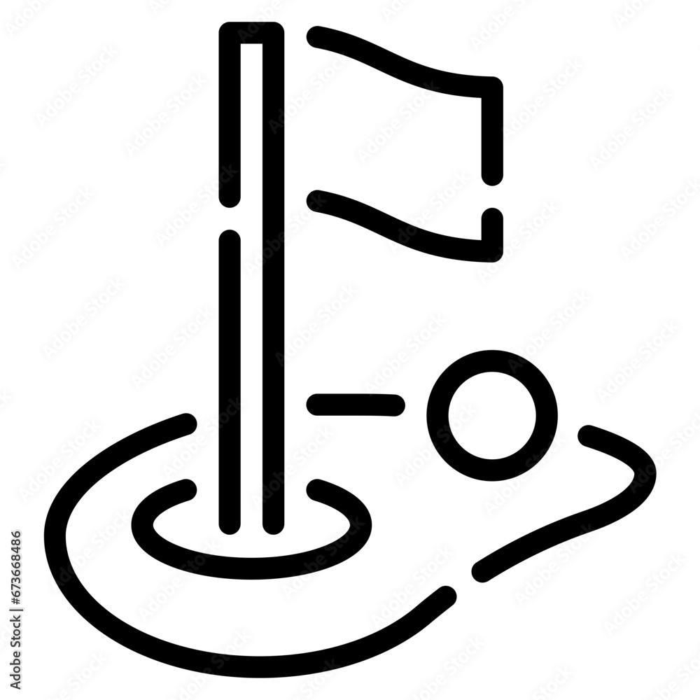 Golf Course icon Golf Course icon