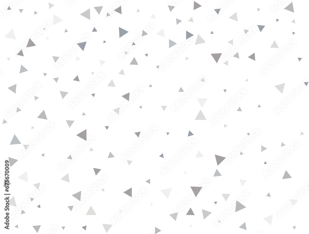 Magic Silver Triangular Confetti Magic Silver Triangular Confetti