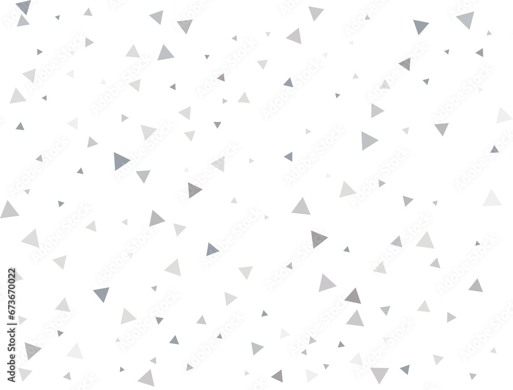 Magic Silver Triangular Confetti Magic Silver Triangular Confetti