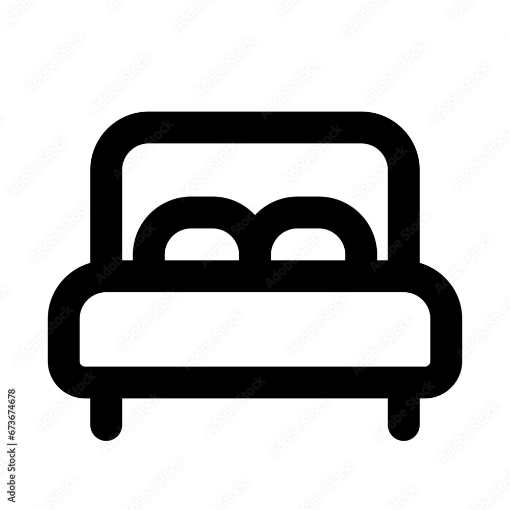 bed line icon bed line icon