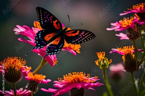 butterfly on a flower © Arslan