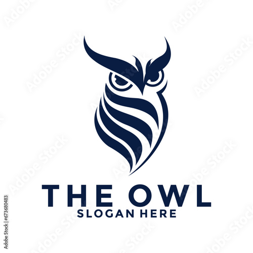 Simple and Modern owl Logo for company, business, community, team, etc.