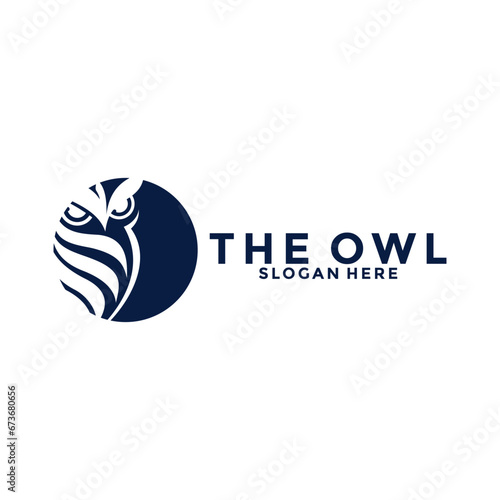 Simple and Modern owl Logo for company, business, community, team, etc.