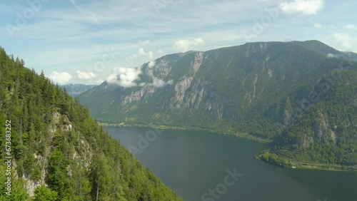 Wallpaper Mural Zoom In on Lake From Hallstatt Skywalk Torontodigital.ca