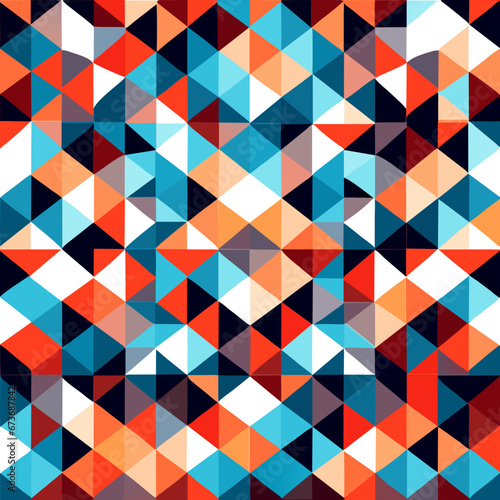 seamless geometric pattern