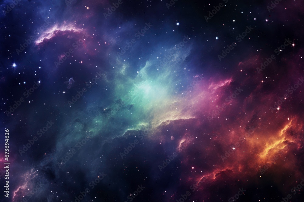Beautiful of Galaxy, Science concept.