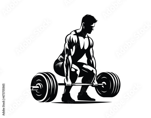 Bodybuilding and Powerlifting Vector