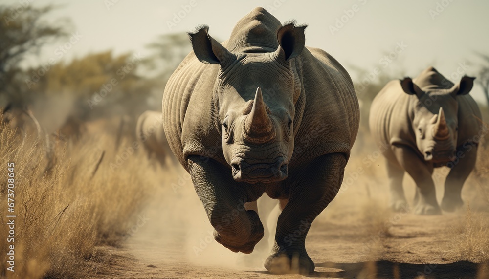 Fototapeta premium rhino