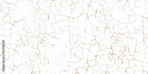 Crack of concrete wall. Brown wall, floor with pattern and cracks, texture background