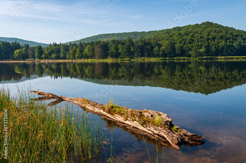 Quaker Lake at Allegany State Park in New York State