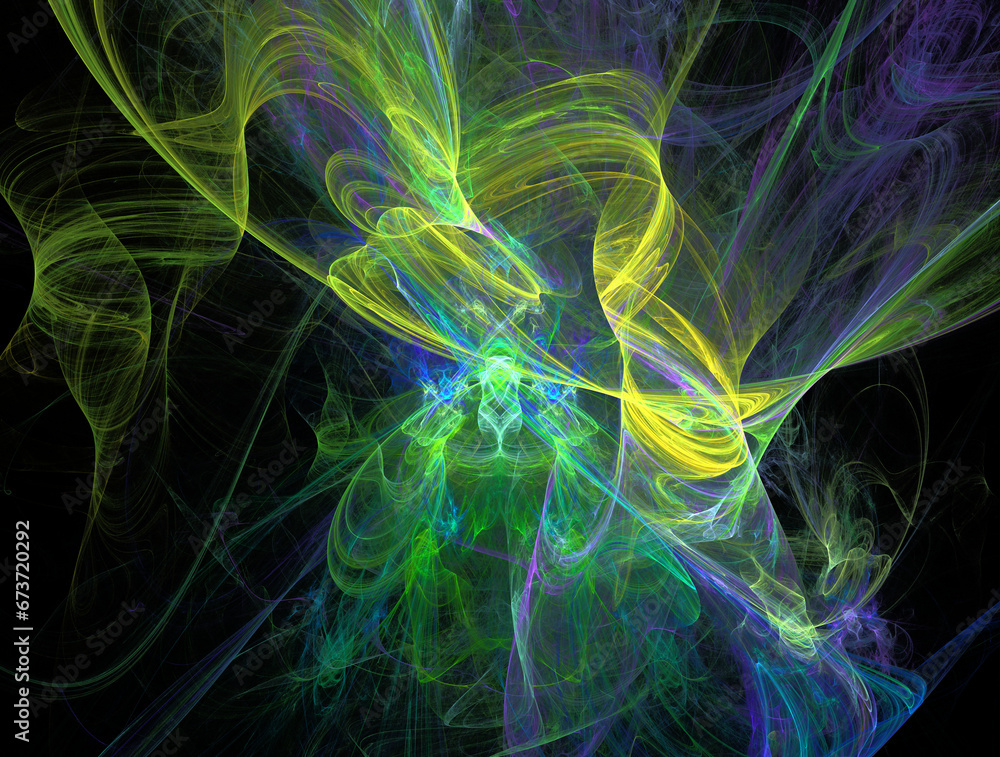 Fototapeta premium Imaginatory fractal abstract background Image