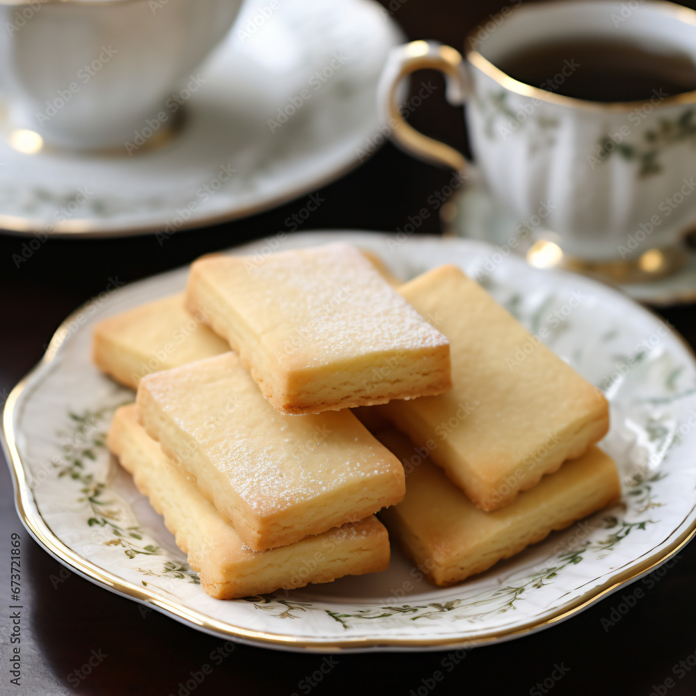 Classic shortbread cookies