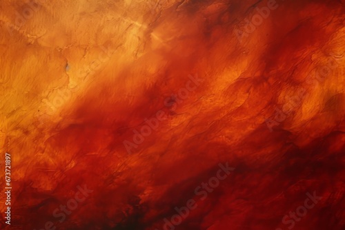 Fiery Gradient Abstract: Red, Orange, Black, Golden Brown Palette for Design.