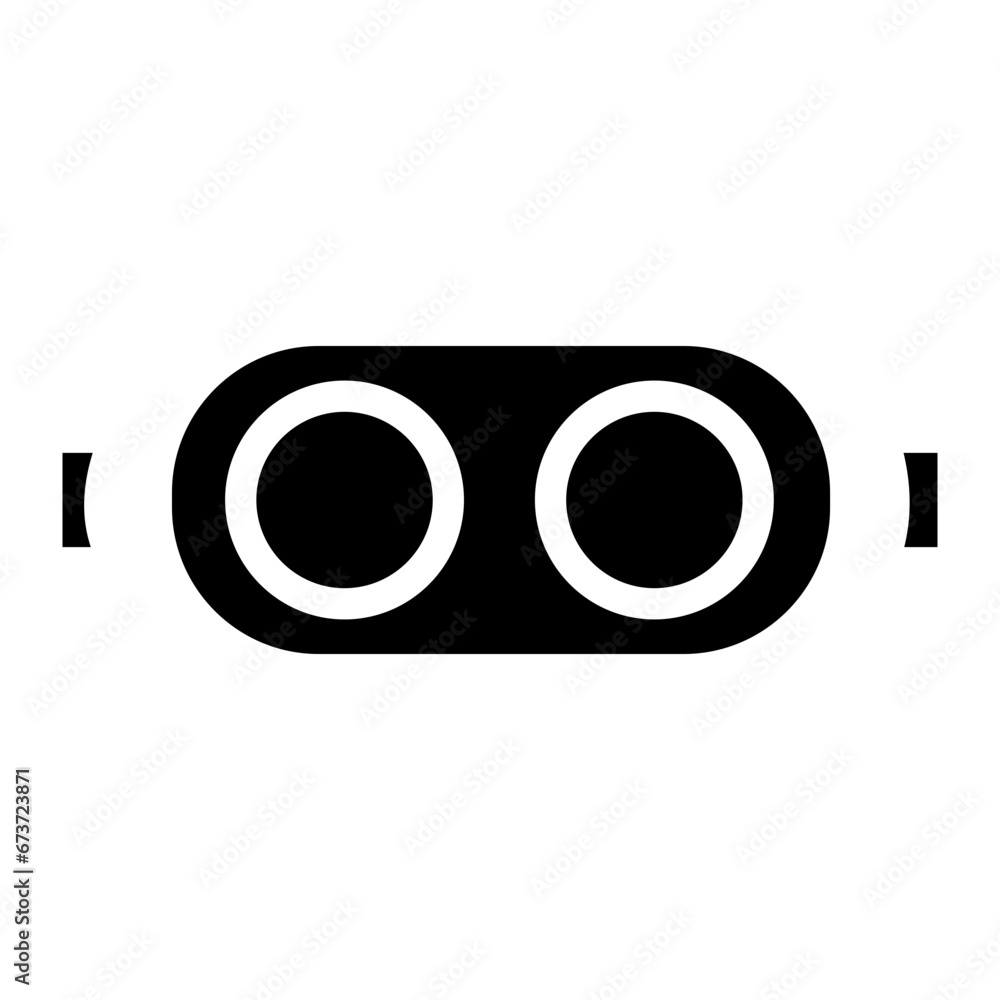 goggles glyph goggles glyph