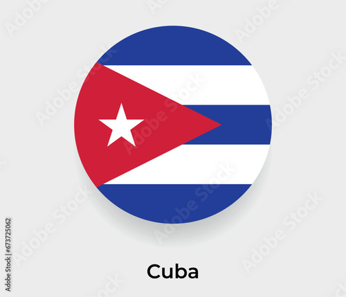 Cuba flag bubble circle round shape icon vector illustration Free Download Cuba flag bubble circle round shape icon vector illustration - GFXLoad