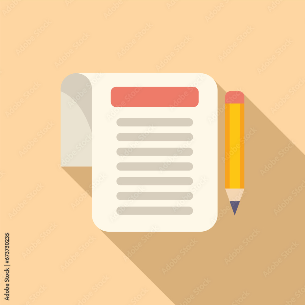 Sign document icon flat vector. Strategy future. Rate money Sign document icon flat vector. Strategy future. Rate money