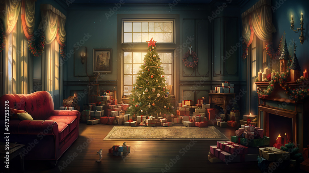 Weihnachtsbaum Geschenke