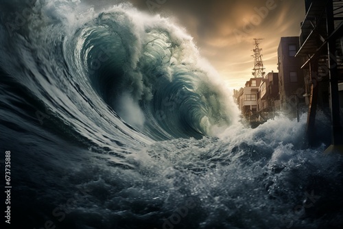 Roaring Giants: The Drama of Giant Sea Waves