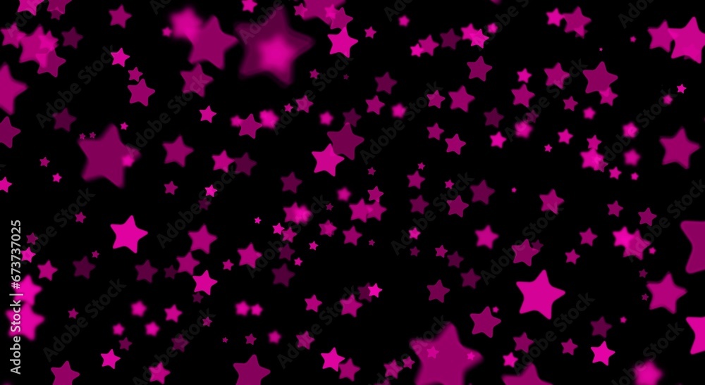 background with stars on dark - illustration design 