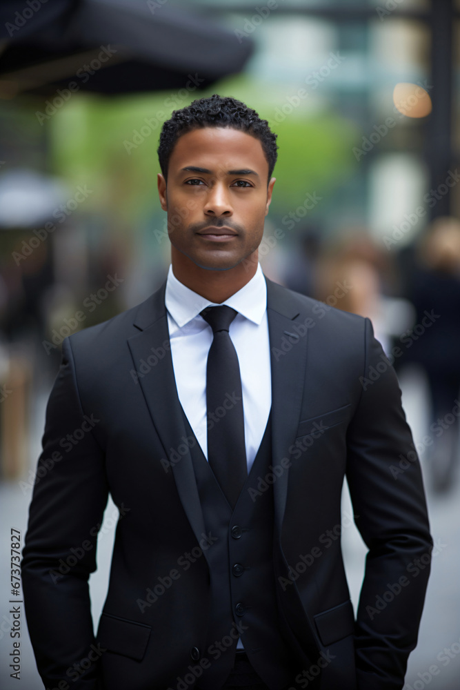 black businessman in suit black businessman in suit