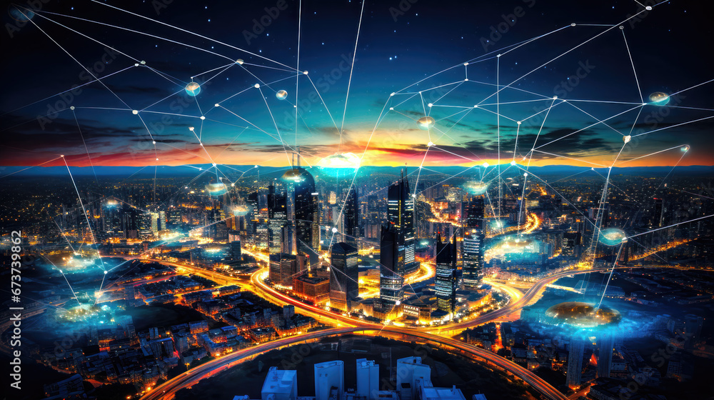 Wireless Network Infrastructure and Cloud Services for a Smart City Development
