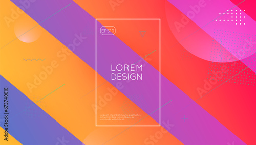 3d Design. Party Vector Background. Purple Techno Texture. Music Fluid. Neon Spectrum Brochure. Horizontal Ui. Flat Landing Page. Pink 3d Design