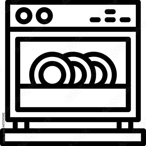 Dishwasher Icon