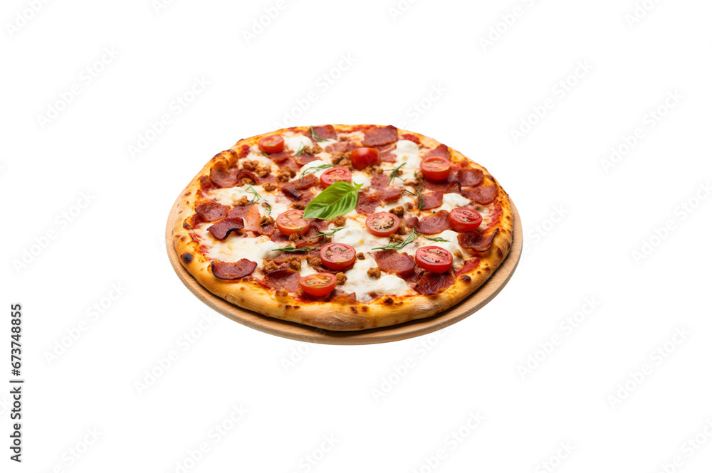 italian pizza transparent background