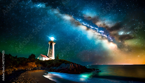 The Lighthouse and the Milkyway