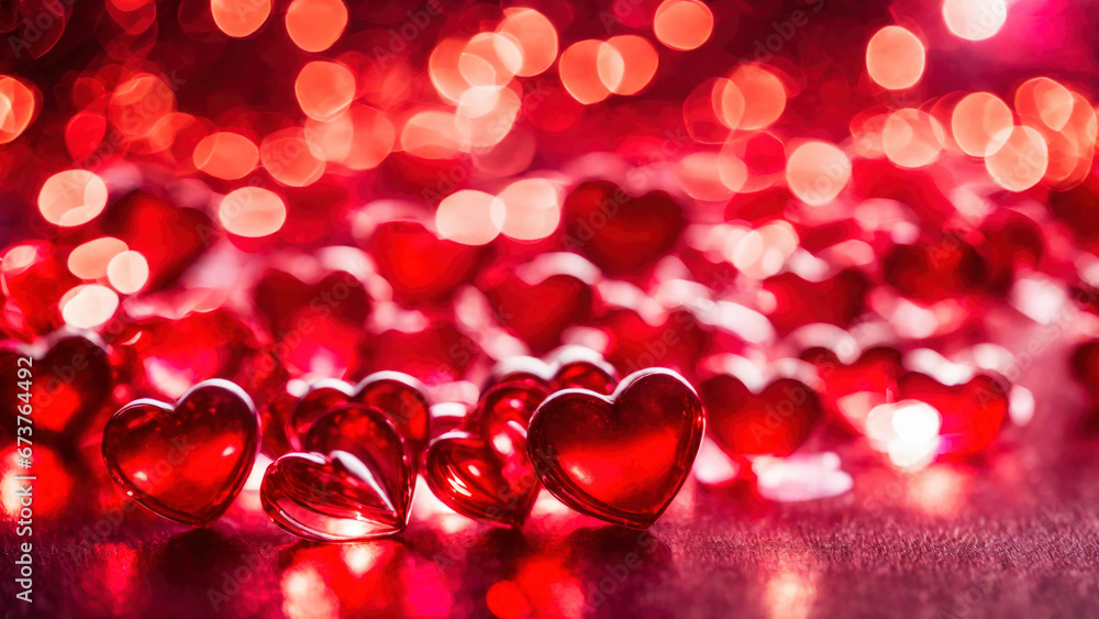 Valentine's day red heart background Valentine's day red heart background