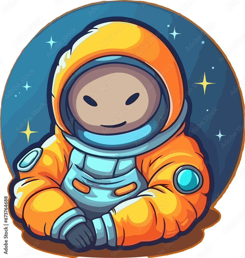 cute astronaut sleeping with blanket space cute astronaut sleeping with blanket space