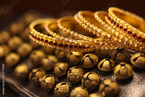 set of kundan stone bangles for dancers